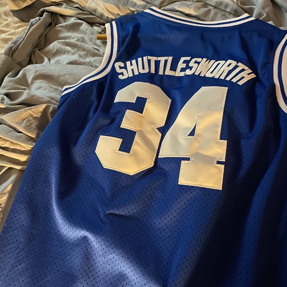 Jesus Shuttlesworth Lincoln blue jersey - Picture 2 of 2